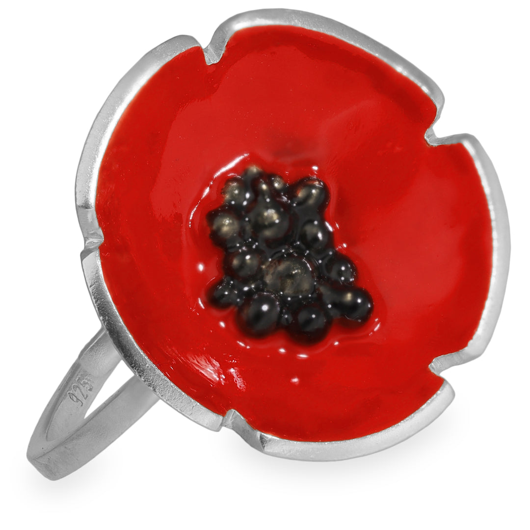 Ring "vallmoblomma"