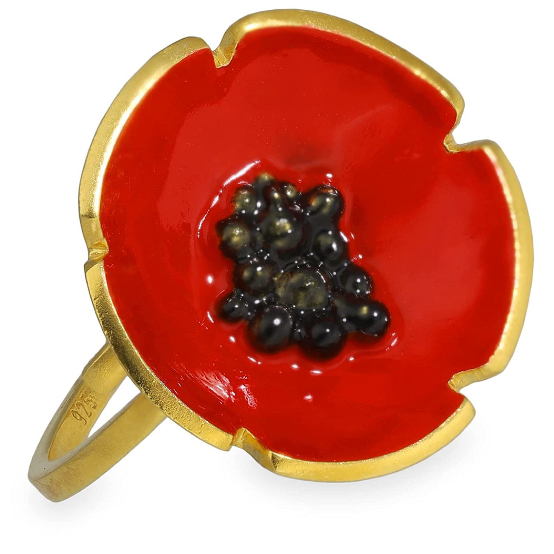 Ring "vallmoblomma"