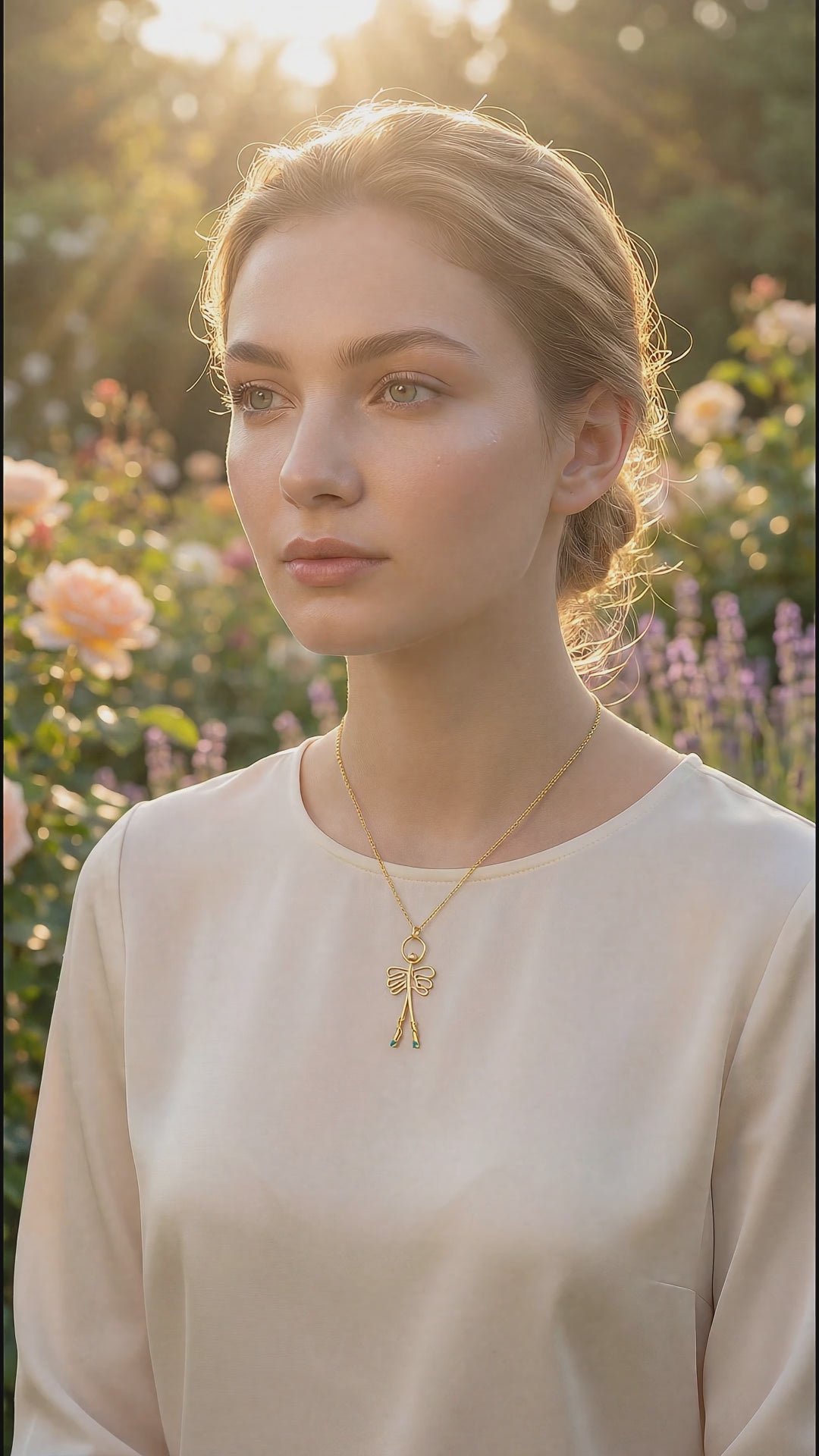 Colgante medallón - "φυλακτό Άγγελος"