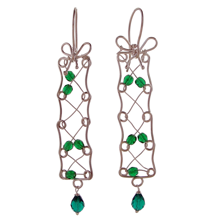 Κρεμαστά σκουλαρίκια μακριά - Emmanuela - handcrafted for you®