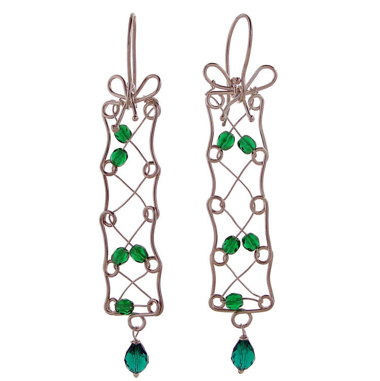 Κρεμαστά σκουλαρίκια μακριά - Emmanuela - handcrafted for you®